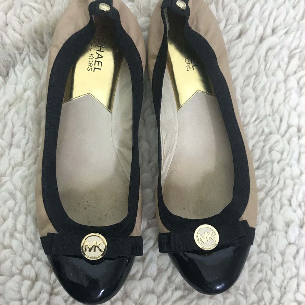 Michael Kors Dixie with Bow Ballet Flats